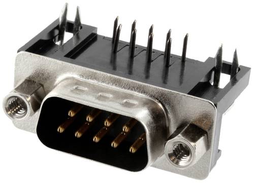 Connfly DS1037-01-09MNAKT74 D-SUB Stiftleiste Polzahl (num): 9 Lötpins Tray von Connfly