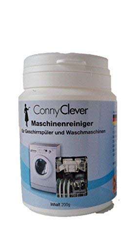 ORIGINAL Reiniger Spezialreiniger hygienisch tiefgehende Grundreinigung für Waschmaschine Spülmaschine Geschirrspüler beseitigt Fett Bakterien von Conny Clever