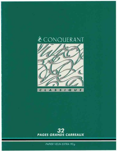 Cahiers Conquerant 32p 17x22cm (couleur aleatoire) von Conquerant