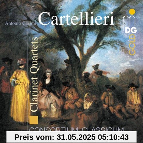 Klarinettenquartette Vol.1 von CONSORTIUM CLASSICUM