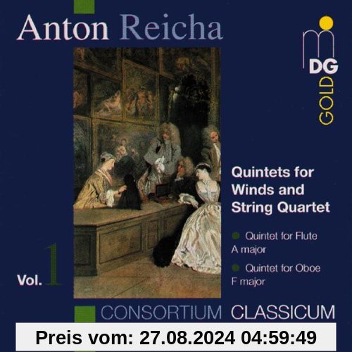 Quintette für Bläser und Streichquartett Vol. 1 von Consortium Classicum