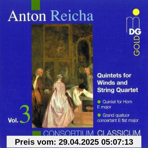 Quintette für Bläser und Streichquartett Vol. 3 von CONSORTIUM CLASSICUM