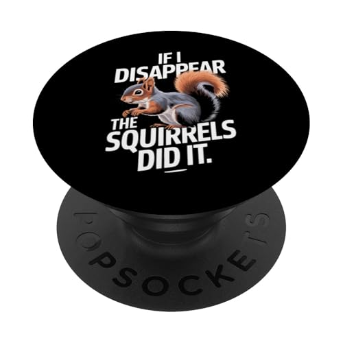 Verschwörungstheoretiker Wenn ich verschwinde, haben es die Eichhörnchen geschafft PopSockets Klebender PopGrip Verschwörungstheoretiker Wenn ich verschwinde, haben es die Eichhörnchen geschafft PopSockets Klebender PopGrip von Conspiracy Theorist Conspiracy Theory Alien Ufo