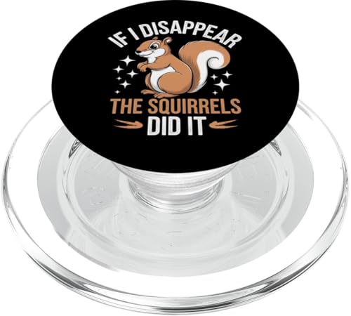 Verschwörungstheoretiker Wenn ich verschwinde, haben es die Eichhörnchen geschafft PopSockets PopGrip für MagSafe Verschwörungstheoretiker Wenn ich verschwinde, haben es die Eichhörnchen geschafft PopSockets PopGrip für MagSafe von Conspiracy Theorist Conspiracy Theory Alien Ufo