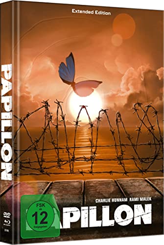 PAPILLON - Extended Limited Mediabook-Edition Cover A (limitiert auf 444 Stück durchnummeriert (+ DVD) (+ 24-seitiges Booklet) [Blu-ray] von Constantin / Hansesound (Soulfood)