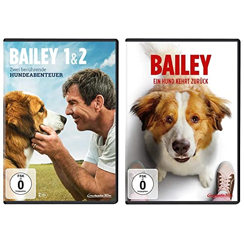 Bailey 1 & 2 - Zwei berührende Hundeabenteuer [2 DVDs] & Bailey - Ein Hund kehrt zurück von Constantin Film (Universal Pictures)