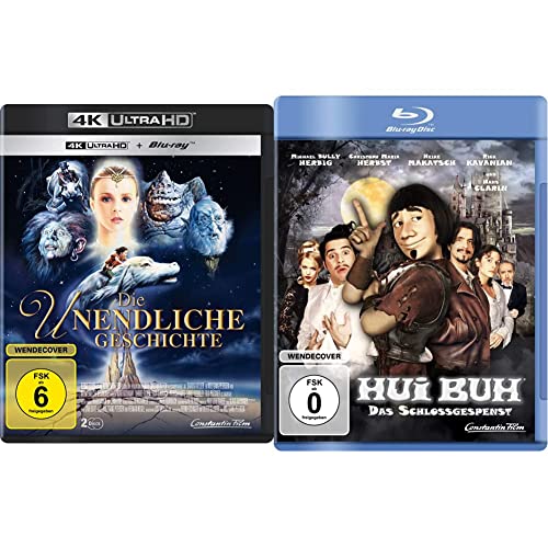 Die Unendliche Geschichte (4K Ultra-HD) (+ Blu-ray 2D) & Hui Buh - Das Schloßgespenst [Blu-ray] von Constantin Film (Universal Pictures)