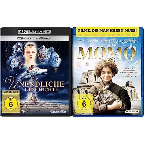 Die Unendliche Geschichte (4K Ultra-HD) (+ Blu-ray 2D) & Momo - Restaurierte Fassung [Blu-ray] von Constantin Film (Universal Pictures)