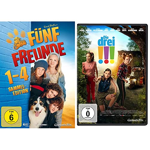 Fünf Freunde 1 - 4 [Limited Edition] [4 DVDs] & Die drei !!! von Constantin Film (Universal Pictures)