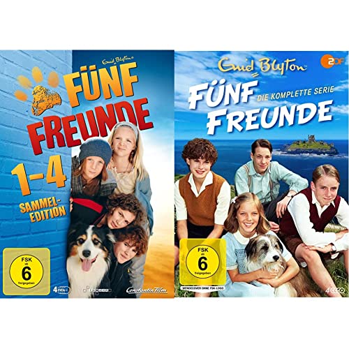 Fünf Freunde 1 - 4 [Limited Edition] [4 DVDs] & Enid Blyton: Fünf Freunde - Die komplette Serie (4 DVDs) von Constantin Film (Universal Pictures)