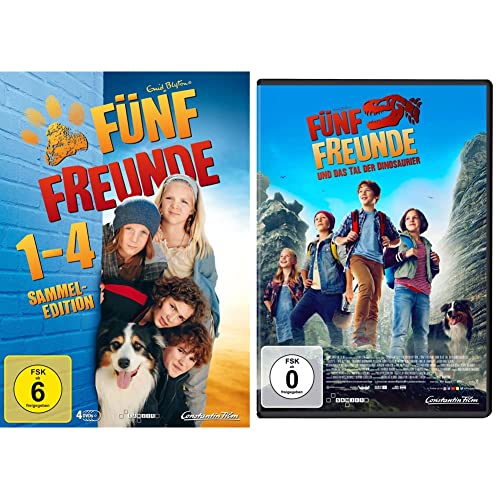 Fünf Freunde 1 - 4 [Limited Edition] [4 DVDs] & Fünf Freunde und das Tal der Dinosaurier von Constantin Film (Universal Pictures)