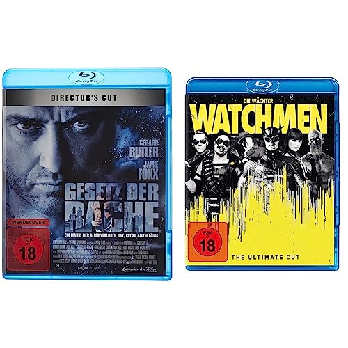 Gesetz der Rache - Director's Cut [Blu-ray] & Watchmen - Die Wächter - The Ultimate Cut [Blu-ray] von Constantin Film (Universal Pictures)