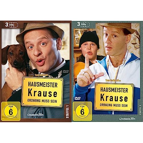 Hausmeister Krause - Ordnung muss sein, Staffel 1 [3 DVDs] & Hausmeister Krause - Ordnung muss sein, Staffel 2 [3 DVDs] von Constantin Film (Universal Pictures)