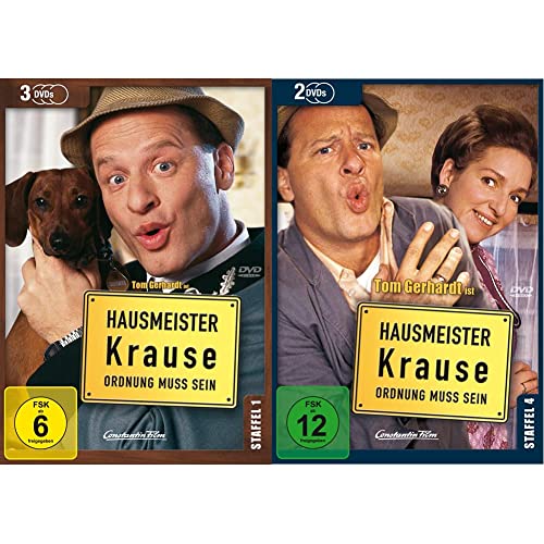Hausmeister Krause - Ordnung muss sein, Staffel 1 [3 DVDs] & Hausmeister Krause - Ordnung muss sein, Staffel 4 [2 DVDs] von Constantin Film (Universal Pictures)