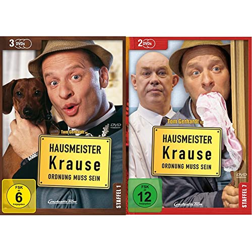 Hausmeister Krause - Ordnung muss sein, Staffel 1 [3 DVDs] & Hausmeister Krause - Ordnung muss sein, Staffel 7 [2 DVDs] von Constantin Film (Universal Pictures)