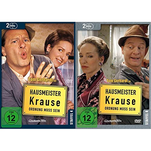 Hausmeister Krause - Ordnung muss sein, Staffel 4 [2 DVDs] & Hausmeister Krause - Ordnung muss sein, Staffel 8 [2 DVDs] von Constantin Film (Universal Pictures)