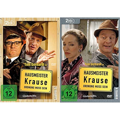 Hausmeister Krause - Ordnung muss sein, Staffel 5 [2 DVDs] & Hausmeister Krause - Ordnung muss sein, Staffel 8 [2 DVDs] von Constantin Film (Universal Pictures)