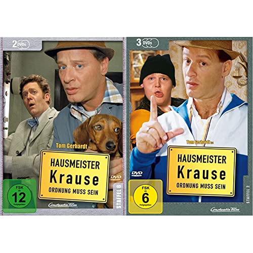 Hausmeister Krause - Ordnung muss sein, Staffel 6 [2 DVDs] & Hausmeister Krause - Ordnung muss sein, Staffel 2 [3 DVDs] von Constantin Film (Universal Pictures)