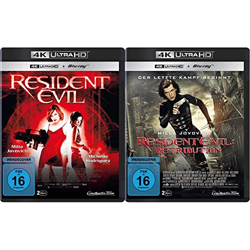 Resident Evil (4K Ultra-HD) (+ Blu-ray 2D) & Resident Evil: Retribution (4K Ultra-HD) (+ Blu-ray 2D) von Constantin Film (Universal Pictures)