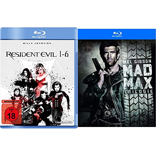 Resident Evil 1-6 [Blu-ray] & Mad Max 1-3 [Blu-ray] von Constantin Film (Universal Pictures)