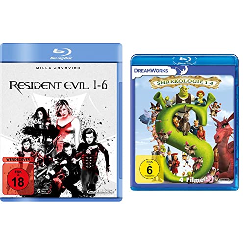 Resident Evil 1-6 [Blu-ray] & Shrekologie 1-4 [Blu-ray] von Constantin Film (Universal Pictures)