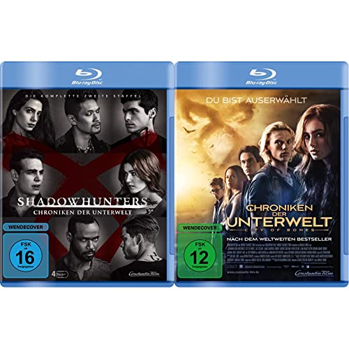 Shadowhunters - Staffel 2 [Blu-ray] & Chroniken der Unterwelt - City of Bones [Blu-ray] von Constantin Film (Universal Pictures)