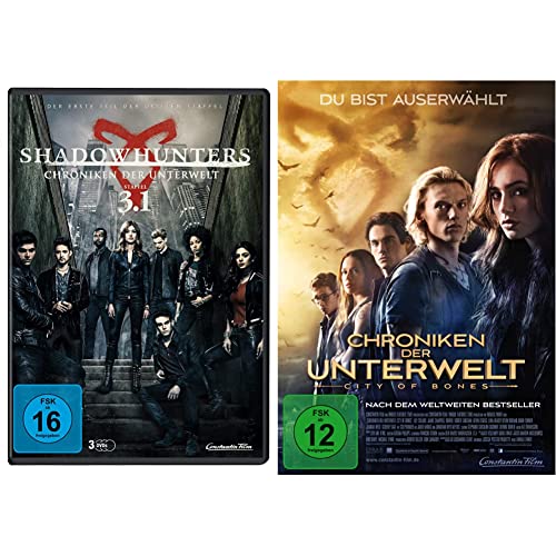 Shadowhunters - Staffel 3.1 [3 DVDs] & Chroniken der Unterwelt - City of Bones von Constantin Film (Universal Pictures)