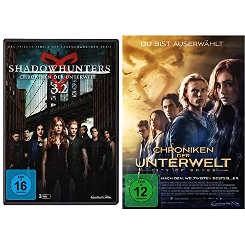 Shadowhunters - Staffel 3.2 [3 DVDs] & Chroniken der Unterwelt - City of Bones von Constantin Film (Universal Pictures)