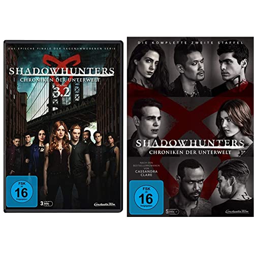 Shadowhunters - Staffel 3.2 [3 DVDs] & Shadowhunters - Die komplette zweite Staffel [5 DVDs] von Constantin Film (Universal Pictures)