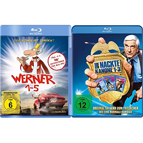 Werner 1-5 - Königbox [Blu-ray] & Die nackte Kanone - Box-Set [Blu-ray] von Constantin Film (Universal Pictures)