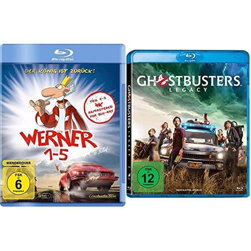 Werner 1-5 - Königbox [Blu-ray] & Ghostbusters Legacy [Blu-ray] von Constantin Film (Universal Pictures)