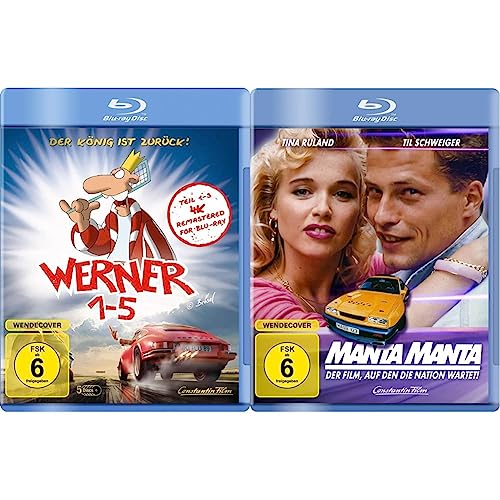 Werner 1-5 - Königbox [Blu-ray] & Manta Manta [Blu-ray] von Constantin Film (Universal Pictures)