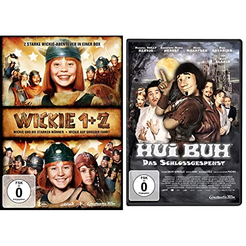 Wickie 1 + 2 [2 DVDs] & Hui Buh, das Schlossgespenst von Constantin Film (Universal Pictures)