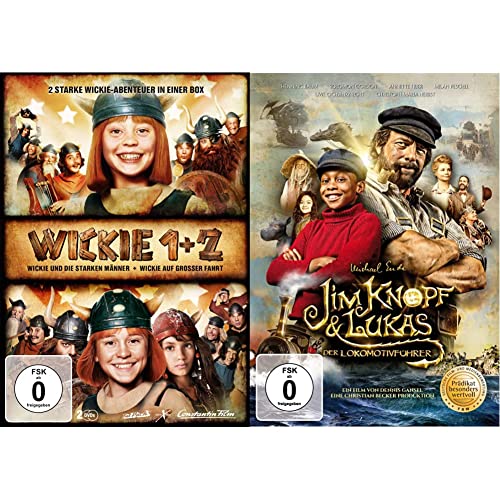 Wickie 1 + 2 [2 DVDs] & Jim Knopf & Lukas der Lokomotivführer von Constantin Film (Universal Pictures)