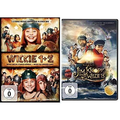 Wickie 1 + 2 [2 DVDs] & Jim Knopf und die Wilde 13 von Constantin Film (Universal Pictures)