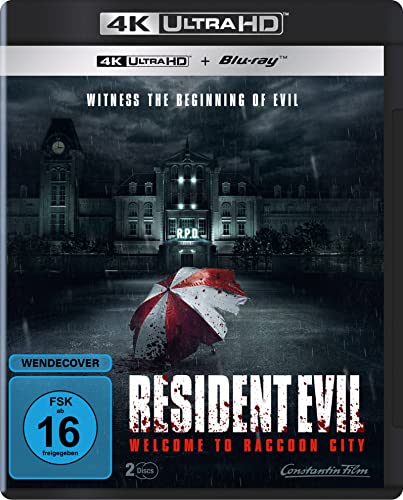 Resident Evil: Welcome to Raccoon City (4K Ultra-HD) (+ Blu-ray 2D) von Constantin Film
