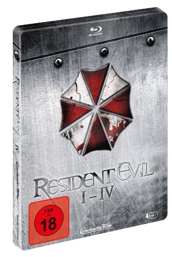 Resident Evil Quadrilogy - Limited Steelbook (inkl. 3D Fassung von Teil 4) [Blu-ray] von Constantin Film