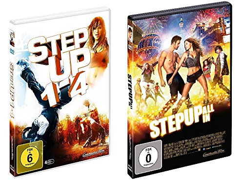 Step Up - alle 5 Filme (1-4 Box + 5) im Set - Deutsche Originalware [5 DVDs] von Constantin Film
