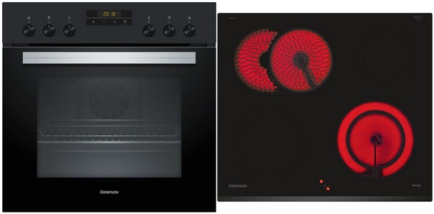 CX31EK02T Herdset CH6M60060+CM633032 edelstahl + rahmenlos / A von Constructa