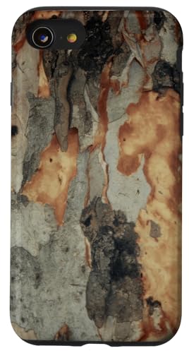 Abstrakte Fotografie von Eukalyptusbaumbaum Hülle für iPhone SE (2020) / 7 / 8 von Contemporary Abstract Art Gifts And Tees by taiche