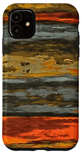 Herbst-Farbstudie abstrakte Kunst Hülle für iPhone 11 Herbst-Farbstudie abstrakte Kunst Hülle für iPhone 11 von Contemporary Abstract Art Gifts And Tees by taiche