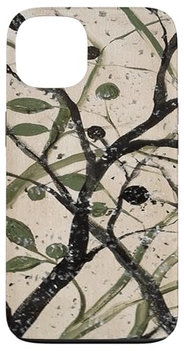 Olive Branch Abstrakte Kunst Hülle für iPhone 13 Olive Branch Abstrakte Kunst Hülle für iPhone 13 von Contemporary Abstract Art Gifts And Tees by taiche