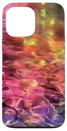 The End Of The Rainbow Mehrfarbige abstrakte Kunst Hülle für iPhone 13 Pro Max von Contemporary Abstract Art Gifts And Tees by taiche