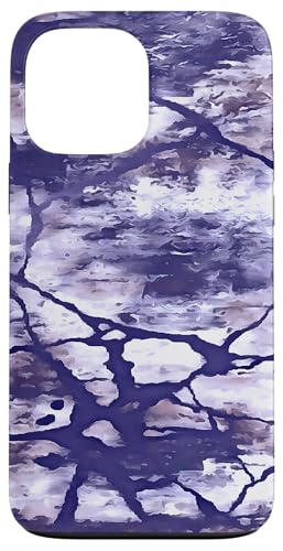 Tintenblau auf weißem Streuflecken, abstrakte Kunst Hülle für iPhone 13 Pro Max Tintenblau auf weißem Streuflecken, abstrakte Kunst Hülle für iPhone 13 Pro Max von Contemporary Abstract Art Gifts And Tees by taiche