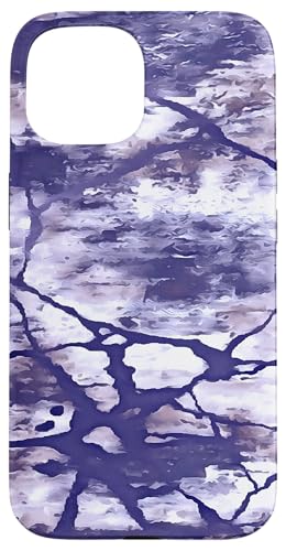Tintenblau auf weißem Streuflecken, abstrakte Kunst Hülle für iPhone 15 Tintenblau auf weißem Streuflecken, abstrakte Kunst Hülle für iPhone 15 von Contemporary Abstract Art Gifts And Tees by taiche