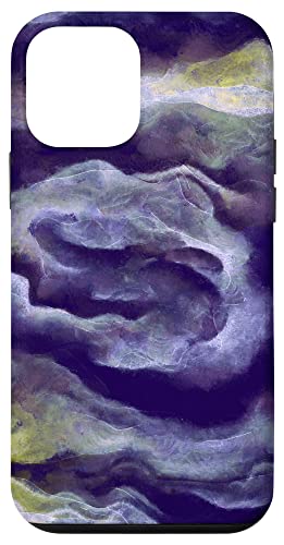 Tumultuous Tempest gelbe und blaue abstrakte Kunst Hülle für iPhone 12 mini Tumultuous Tempest gelbe und blaue abstrakte Kunst Hülle für iPhone 12 mini von Contemporary Abstract Art Gifts And Tees by taiche