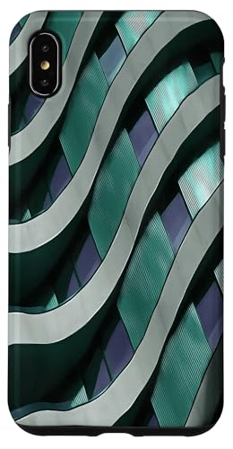 Urban Curves and Lines Abstrakte Kunst in französischem Blau und Grau Hülle für iPhone XS Max Urban Curves and Lines Abstrakte Kunst in französischem Blau und Grau Hülle für iPhone XS Max von Contemporary Abstract Art Gifts And Tees by taiche