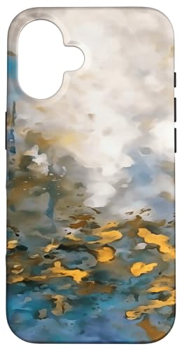 Weathering The Storm Abstrakte Kunstmalerei Hülle für iPhone 16 Weathering The Storm Abstrakte Kunstmalerei Hülle für iPhone 16 von Contemporary Abstract Art Gifts And Tees by taiche