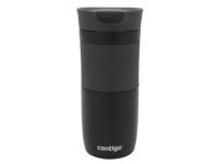 CONTIGO Byron, Schwarz, Edelstahl, Edelstahl, 6 h, 12 h, 470 ml von Contigo