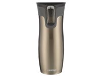 CONTIGO West Loop, Braun, Edelstahl, Edelstahl, 5 h, 12 h, 470 ml von Contigo